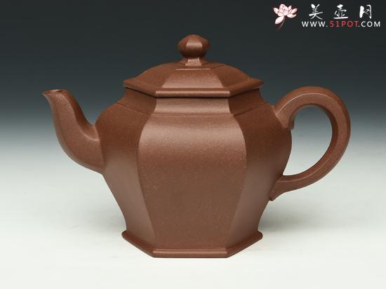 紫砂壶图片：六方宫灯 - 宜兴紫砂壶网