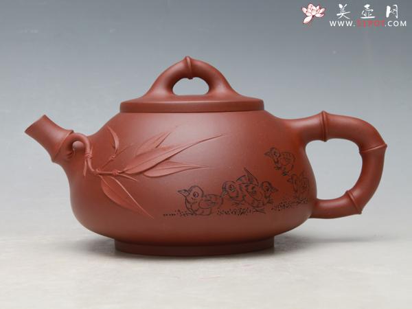 紫砂壶图片：石竹壶 - 宜兴紫砂壶网