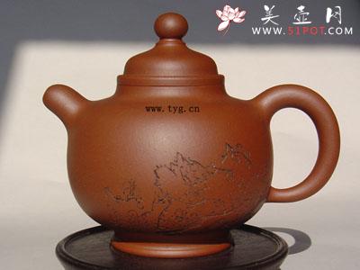 紫砂壶图片：华亭壶 - 宜兴紫砂壶网