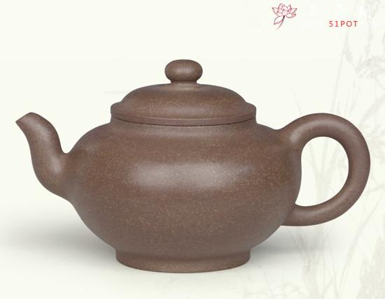 紫砂壶图片：宫灯壶 容量：30... - 宜兴紫砂壶网