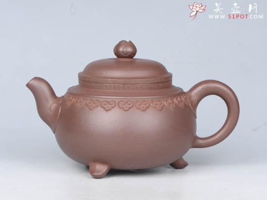 紫砂壶图片：云肩如意 - 宜兴紫砂壶网