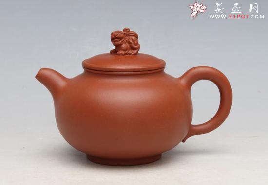 紫砂壶图片：喜狮 - 宜兴紫砂壶网