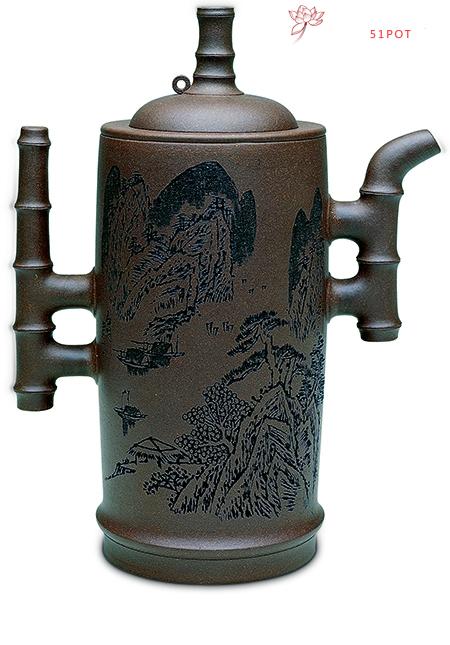 紫砂壶图片：天通壶 - 宜兴紫砂壶网