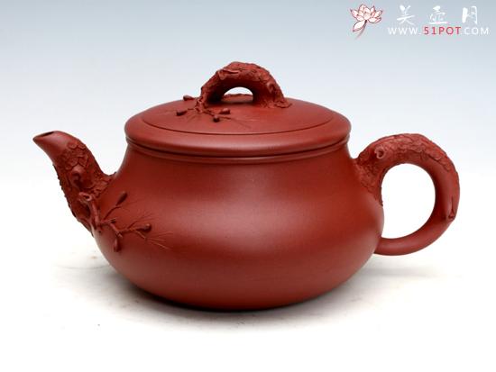 紫砂壶图片：松柏常青 - 宜兴紫砂壶网