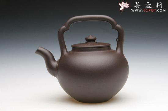 紫砂壶图片：盛世提梁 - 宜兴紫砂壶网