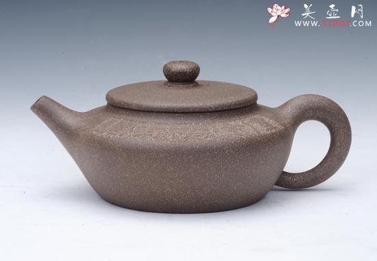 紫砂壶图片：双扁 - 宜兴紫砂壶网