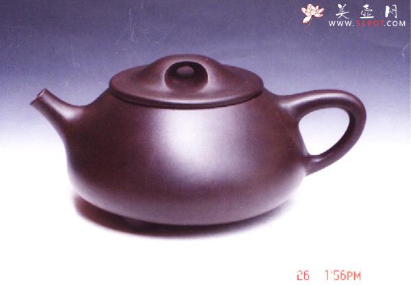 紫砂壶图片：黑石瓢壶 - 宜兴紫砂壶网