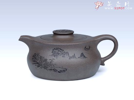 紫砂壶图片：太极 - 宜兴紫砂壶网