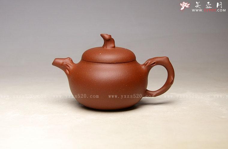 紫砂壶图片：《合梅》泥料：清水泥  容量：110cc - 宜兴紫砂壶网