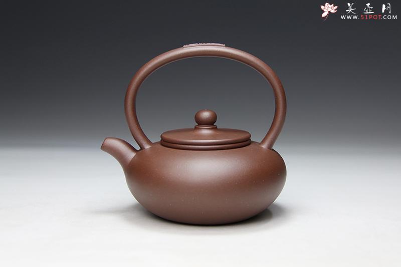 紫砂壶图片：黛珠提梁 - 宜兴紫砂壶网