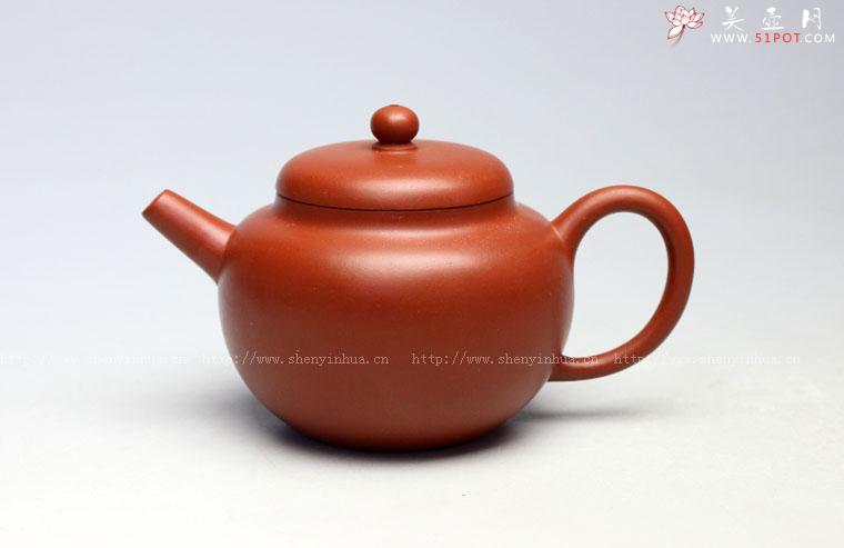 紫砂壶图片：柿圆 - 宜兴紫砂壶网