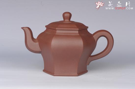 紫砂壶图片：六方宫灯 - 宜兴紫砂壶网