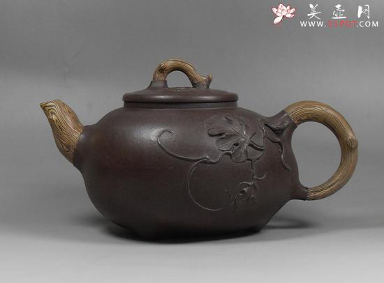 紫砂壶图片：玉藤 - 宜兴紫砂壶网