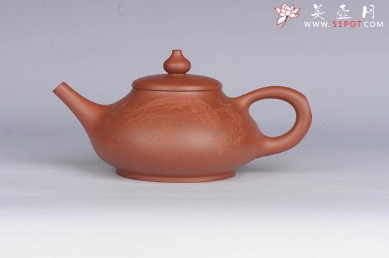 紫砂壶图片：锦上添花 - 宜兴紫砂壶网