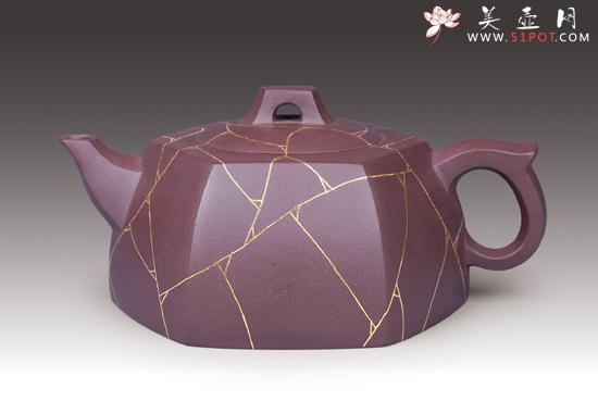 紫砂壶图片：六方井 - 宜兴紫砂壶网