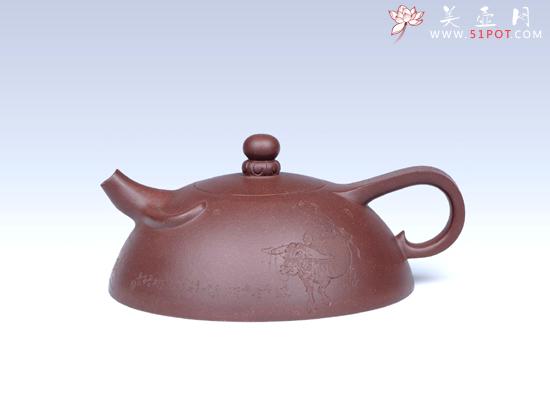 紫砂壶图片：牛壶 - 宜兴紫砂壶网