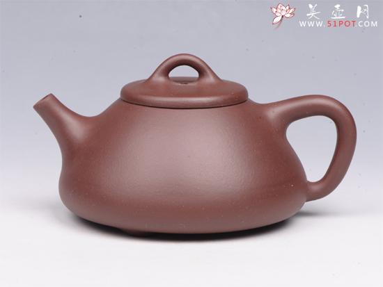 紫砂壶图片：子冶石瓢 - 宜兴紫砂壶网