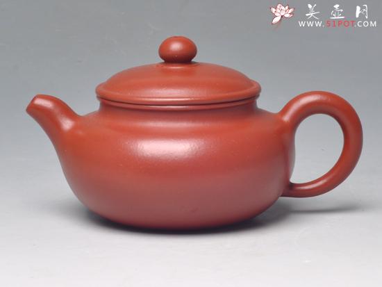 紫砂壶图片：仿古（大红袍朱泥）... - 宜兴紫砂壶网