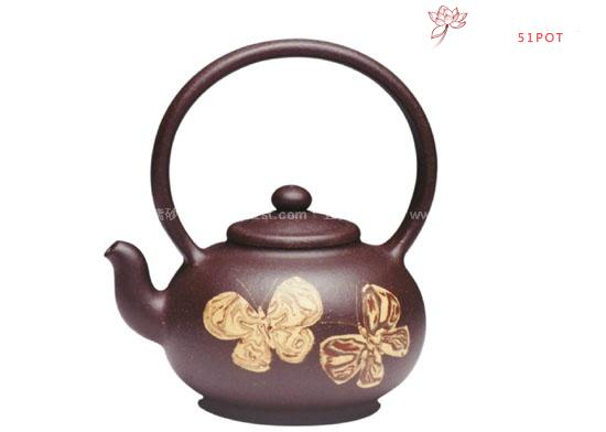 紫砂壶图片：彩蝶 - 宜兴紫砂壶网