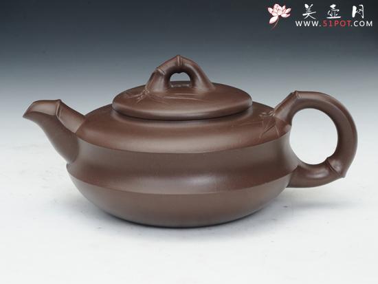 紫砂壶图片：竹韵 - 宜兴紫砂壶网