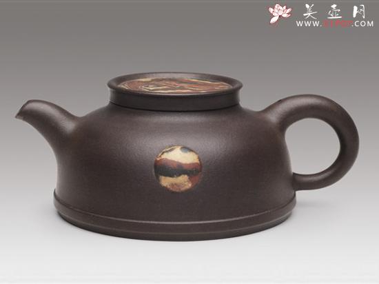 紫砂壶图片：日月同辉 - 宜兴紫砂壶网