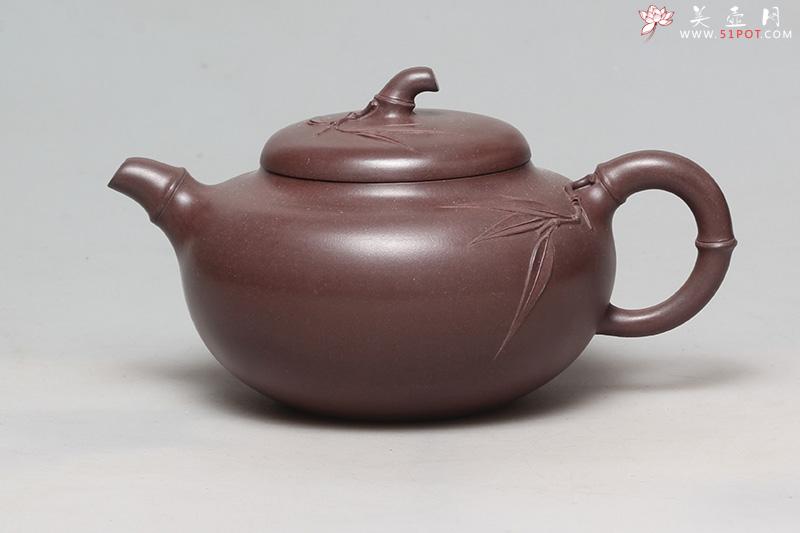 紫砂壶图片：圆竹壶 - 宜兴紫砂壶网