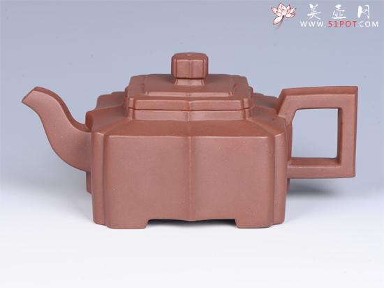 紫砂壶图片：- 筋囊葵方 - - 宜兴紫砂壶网