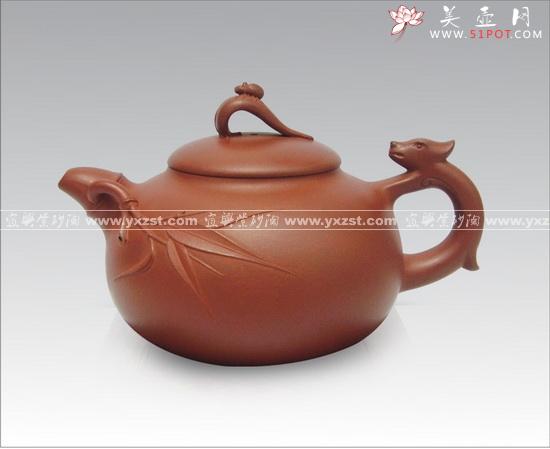 紫砂壶图片：知足常乐 - 宜兴紫砂壶网