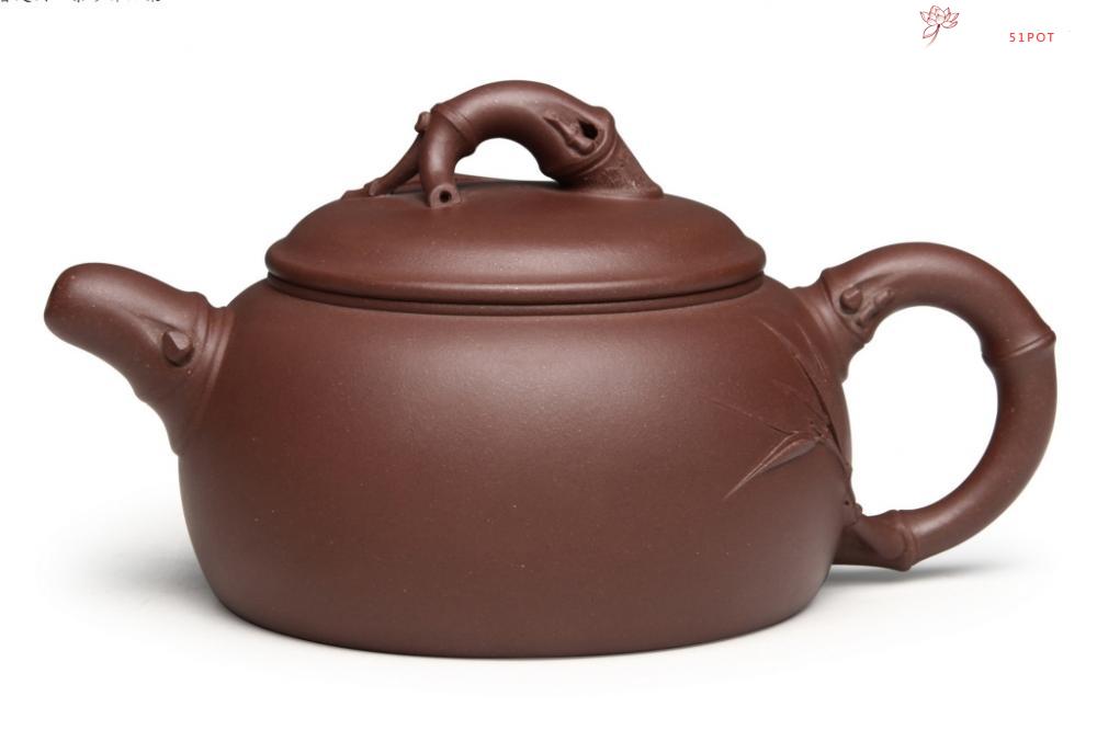 紫砂壶图片：竹鼓 - 宜兴紫砂壶网