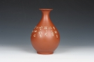 紫砂壶图片：玉壶春紫砂花瓶，高约25cm - 宜兴紫砂壶网