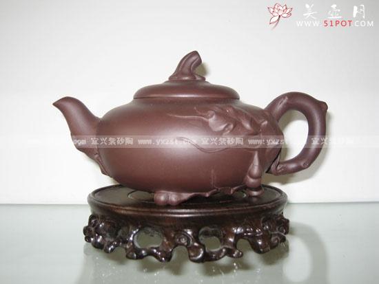 紫砂壶图片：葫芦 - 宜兴紫砂壶网