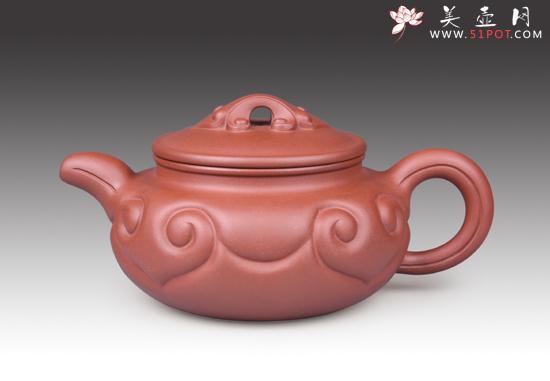 紫砂壶图片：仿古如意 - 宜兴紫砂壶网