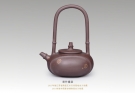 紫砂壶图片：君竹提梁 - 宜兴紫砂壶网