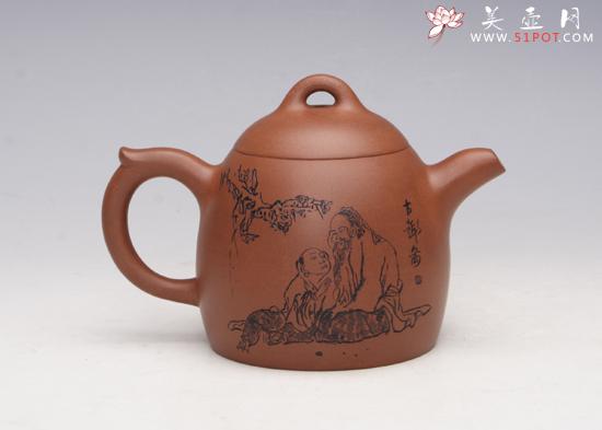 紫砂壶图片：秦权 - 宜兴紫砂壶网