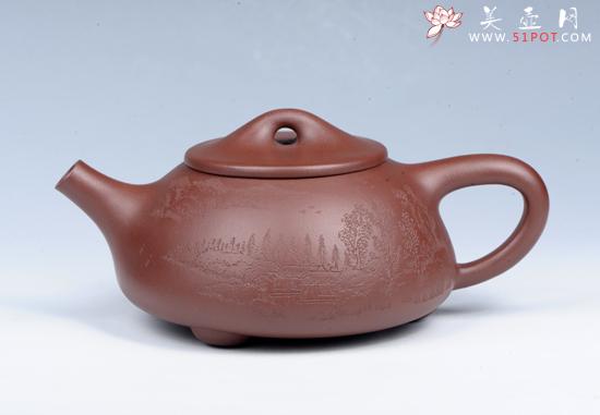 紫砂壶图片：景舟石瓢 - 宜兴紫砂壶网