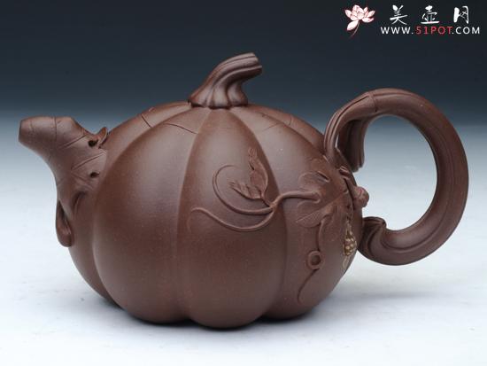 紫砂壶图片：清水泥 - 宜兴紫砂壶网