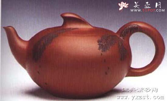 紫砂壶图片：和风壶 - 宜兴紫砂壶网