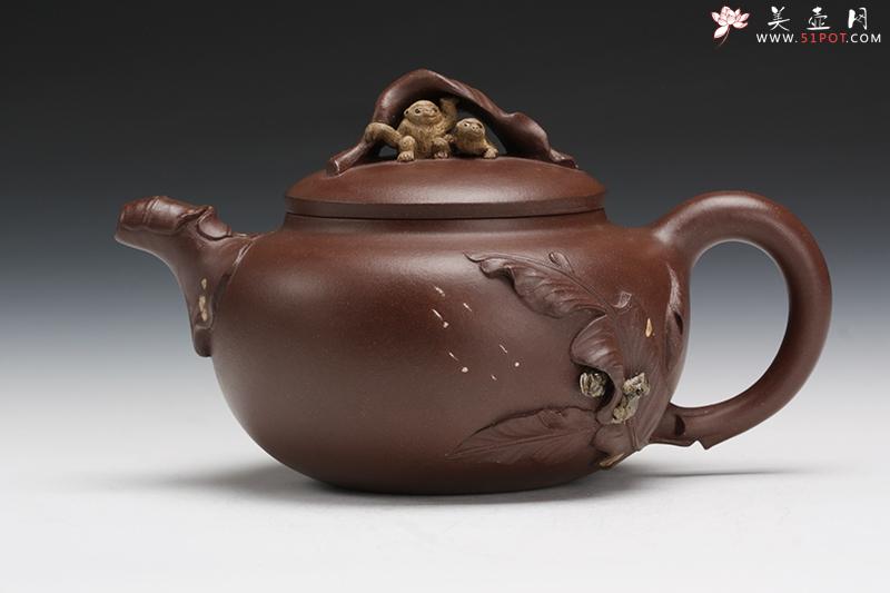 紫砂壶图片：听雨 - 宜兴紫砂壶网