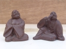 紫砂壶图片:趣味罗汉系列作者:高级工艺师吴克强 - 宜兴紫砂壶网