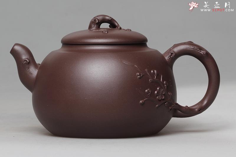 紫砂壶图片：咏梅 - 宜兴紫砂壶网
