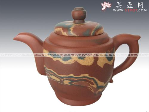 紫砂壶图片：春江花月 350cc - 宜兴紫砂壶网