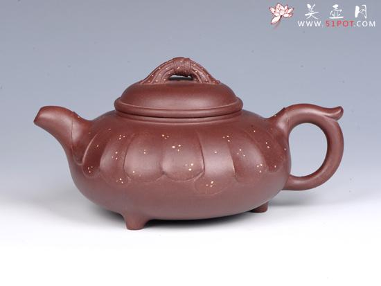 紫砂壶图片：- 裙子壶 - - 宜兴紫砂壶网