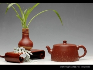 周洪彬紫砂壶 周洪彬 经典代表作 风花雪月 原矿清水泥 - 美壶网