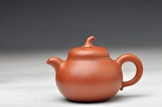 紫砂壶图片：优质降坡泥 饱满可爱  全手茄段 实用精品 - 美壶网