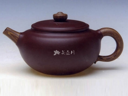 杨景义紫砂壶 紫玉壶 原矿紫泥 - 美壶网