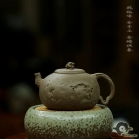 魏裕峰紫砂壶 金蟾龚春欣赏 青灰泥 - 美壶网