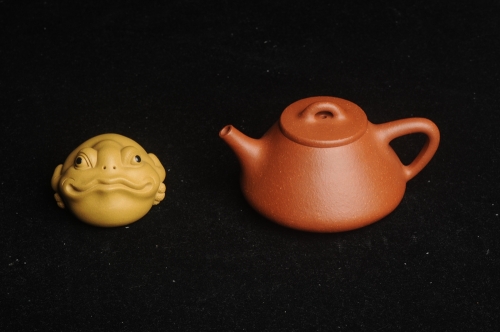 王静然紫砂壶 美壶特惠 超精致特好降坡泥小品子冶石瓢 做工和泥料可以和千元作品pk 原矿降坡泥 - 美壶网