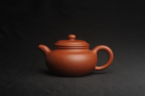 周小培紫砂壶 油润降坡泥 超精致全手工仿古壶 气韵流畅 原矿降坡泥 - 美壶网