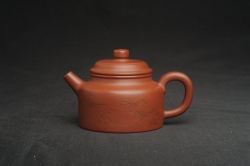 周小培紫砂壶 油润老清水泥全手工小品德中壶 装饰虾图 茶亦醉人 特实用文气 原矿清水泥 - 美壶网