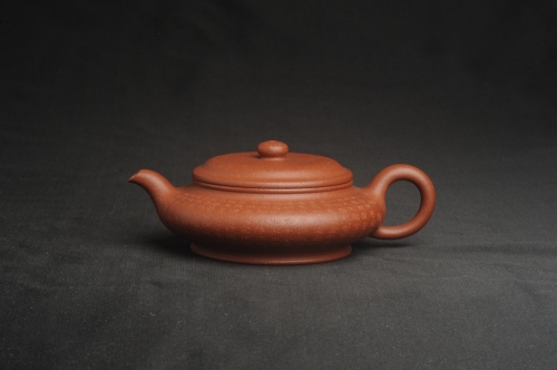 美壶定制老师紫砂壶 美壶特惠 精致降坡泥心经虚扁壶 茶人醉爱 原矿降坡泥 - 美壶网